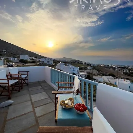 Traditional Maisonette With Picturesque Chora View Folegandros Town Exterior photo