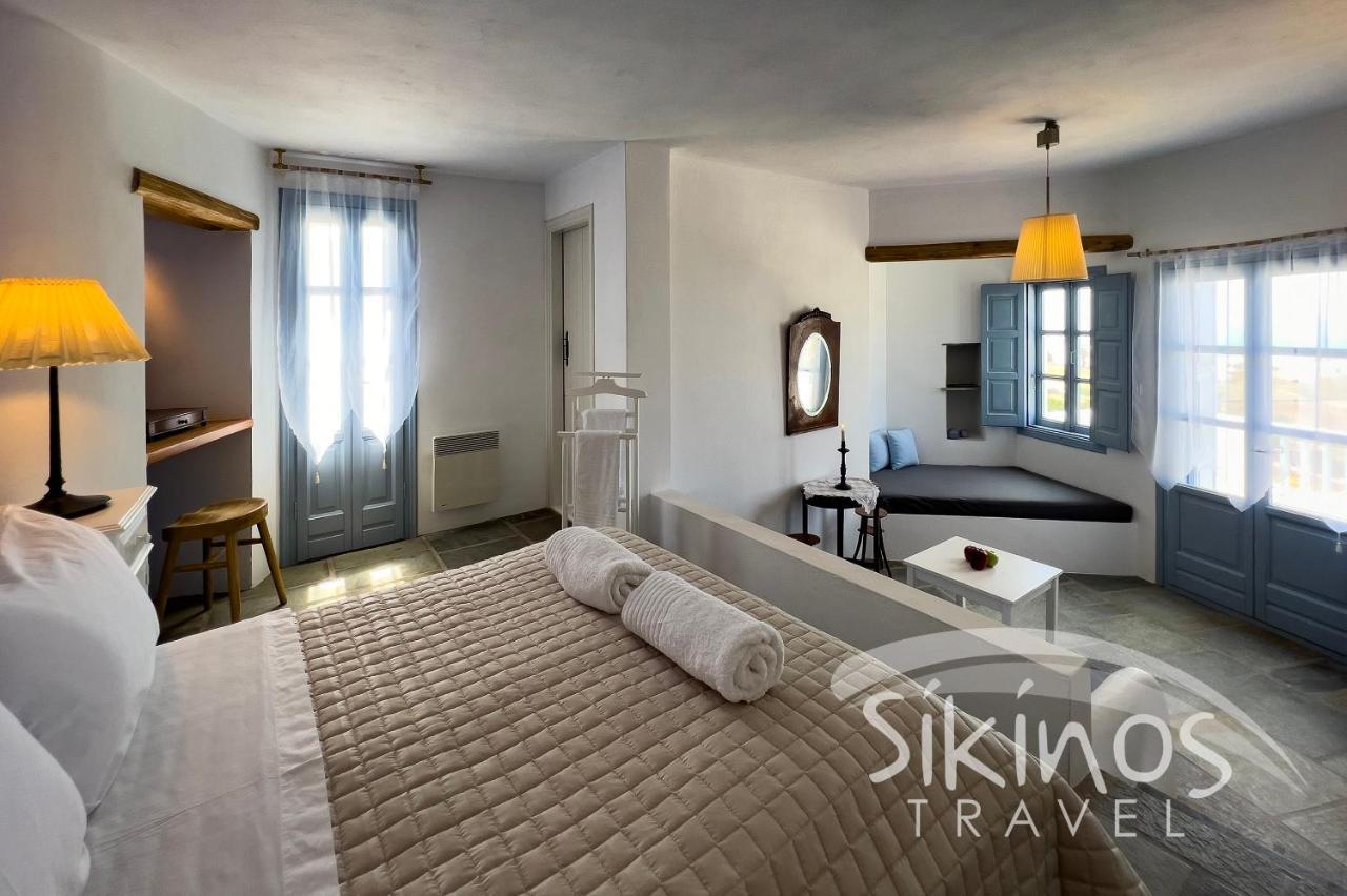 בית נופש Traditional Maisonette With Picturesque Chora View