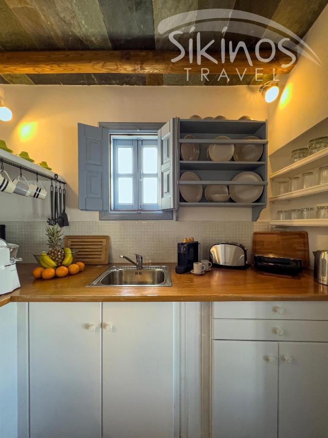 בית נופש Traditional Maisonette With Picturesque Chora View